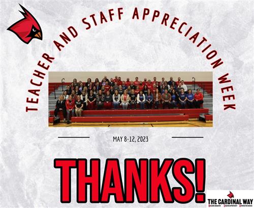  Teacher and Staff Appreciation Week